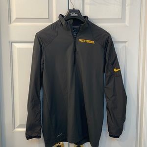 Nike Dri-Fit Quarter 1/4 Zip Jacket, WVU